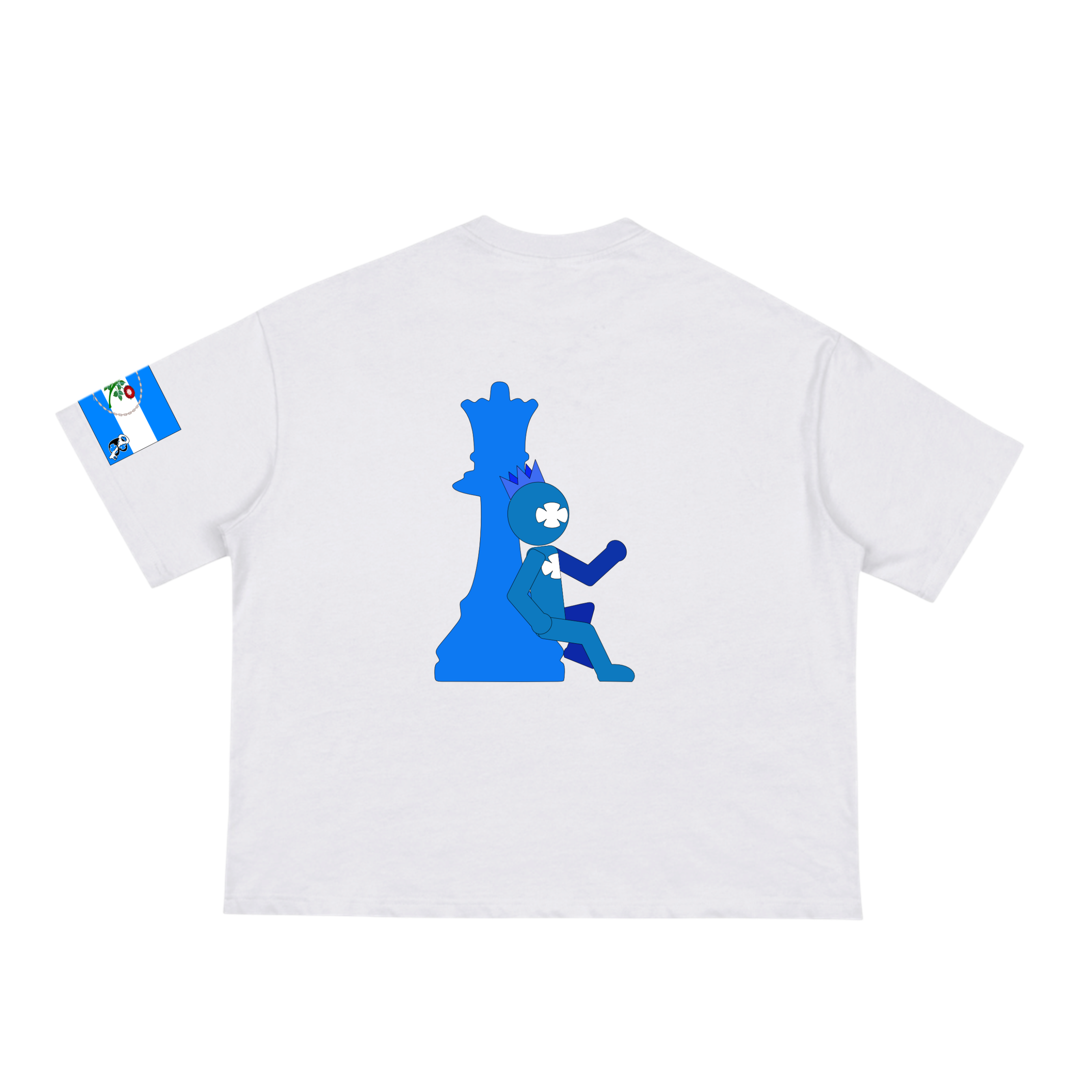 Queens Boxy Off Shoulder T-shirts