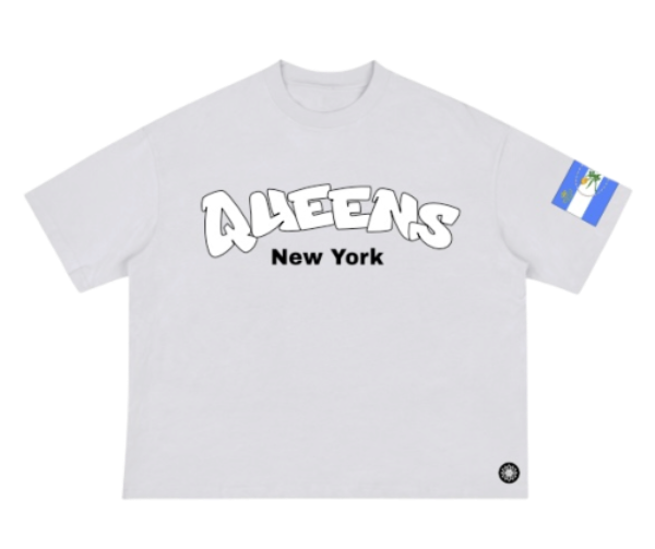Queens Boxy Off Shoulder T-shirts
